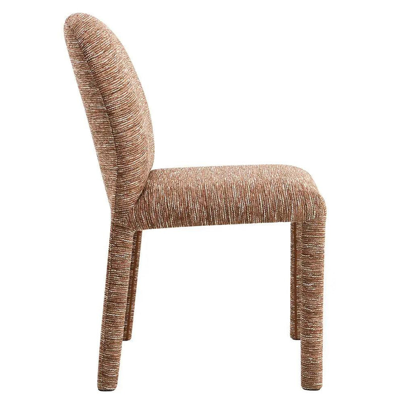Lidi - Side Chair (Set of 2) - Brown Chenille by Unique Piece Furniture