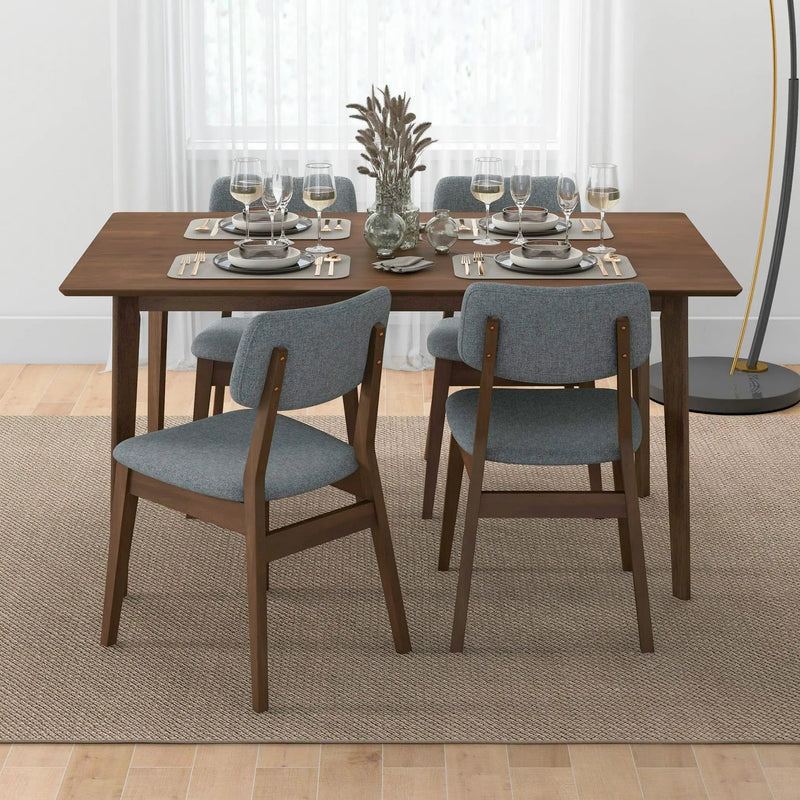 Carlos - Solid Back Side Chair (Set of 2) by HouseOfZazla