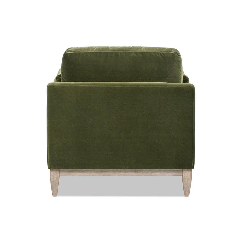Pasadena - Modern Farmhouse Chaise Lounge Chair - Olive Green by Unique Piece Furniture