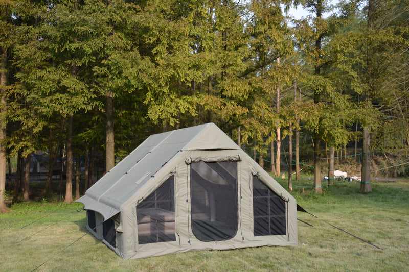 9.8 x 13ft Inflatable Camping Tent with Hand Pump by HouseOfZazla
