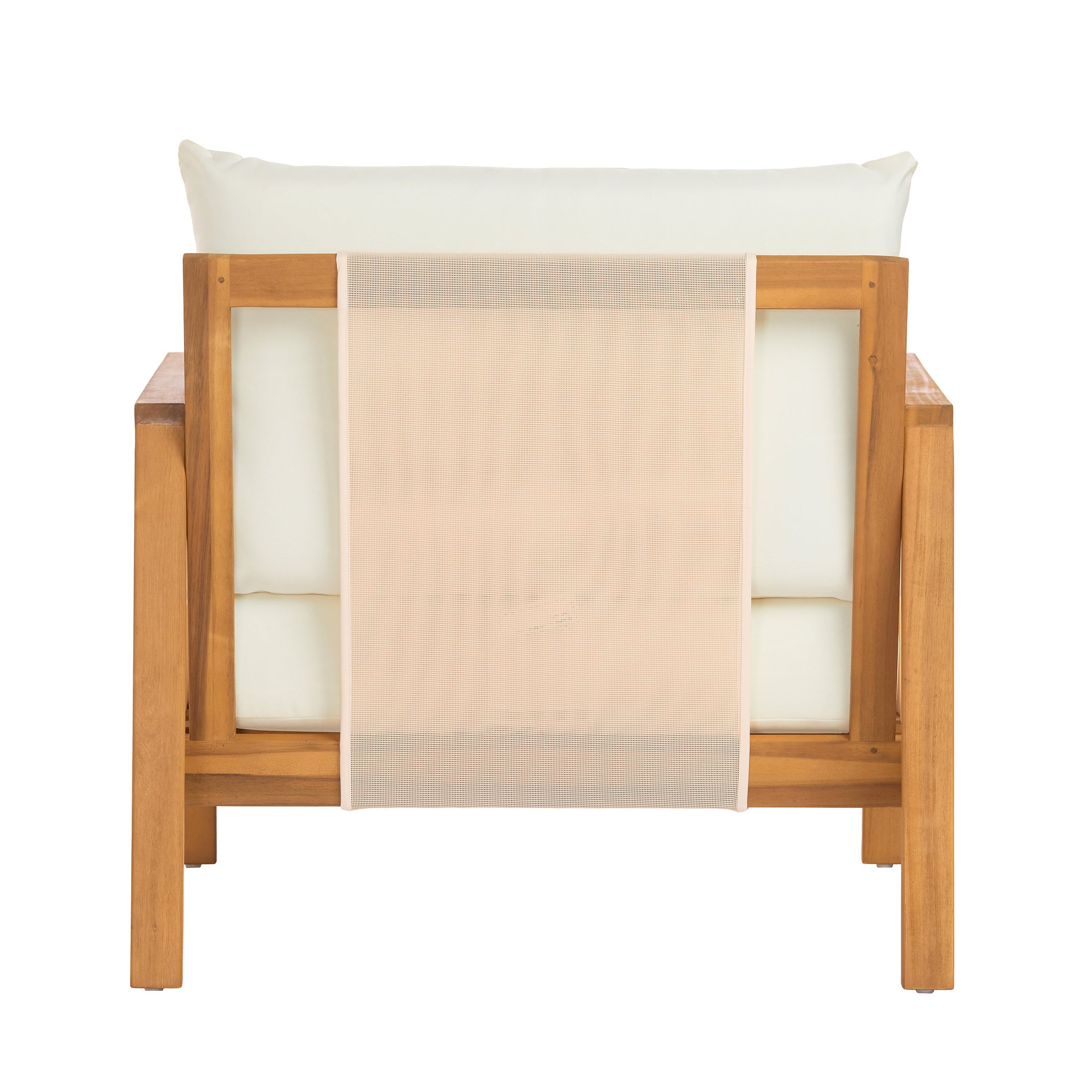 4-Pieces Sofa Set with Cushions Outdoor Loveseat & Coffee Table Set by HouseOfZazla