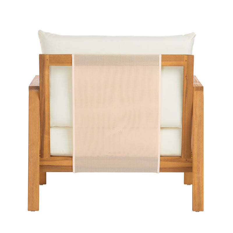 4-Pieces Sofa Set with Cushions Outdoor Loveseat & Coffee Table Set by HouseOfZazla