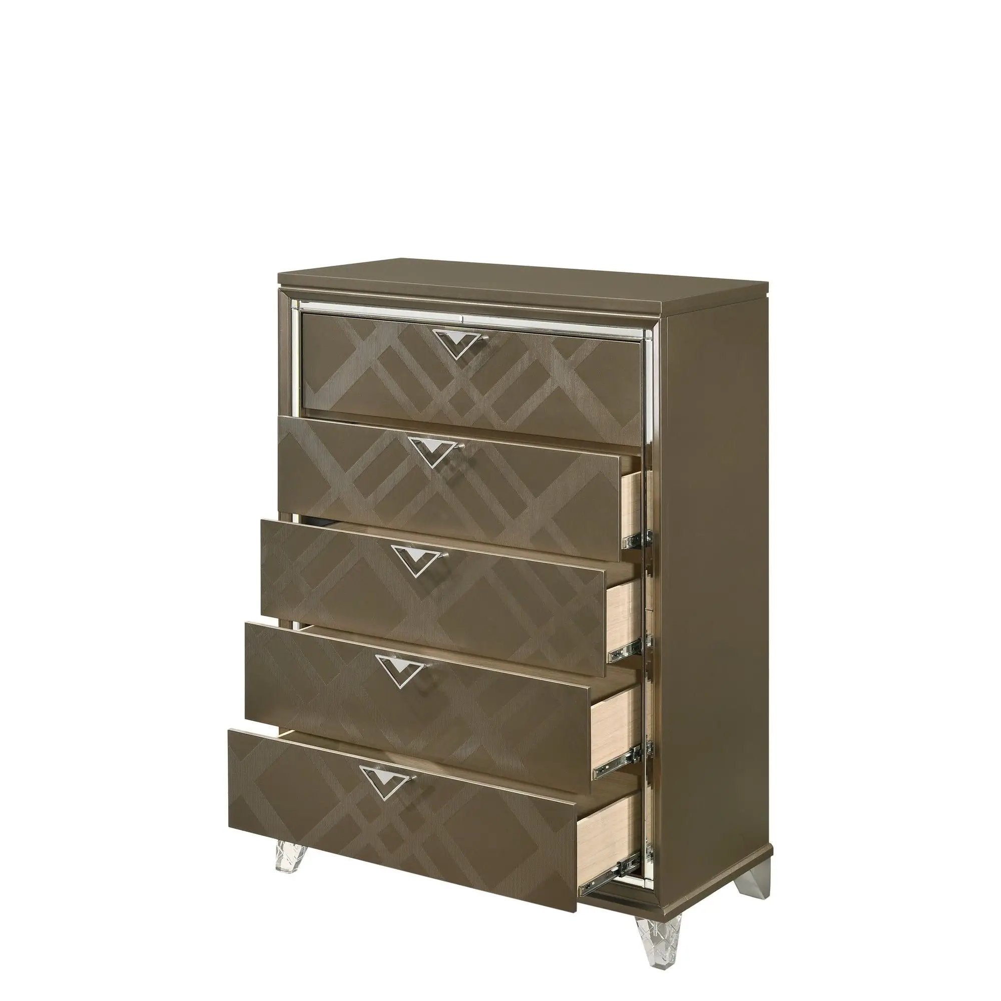 Skylar - Chest - Champagne by Unique Piece Furniture
