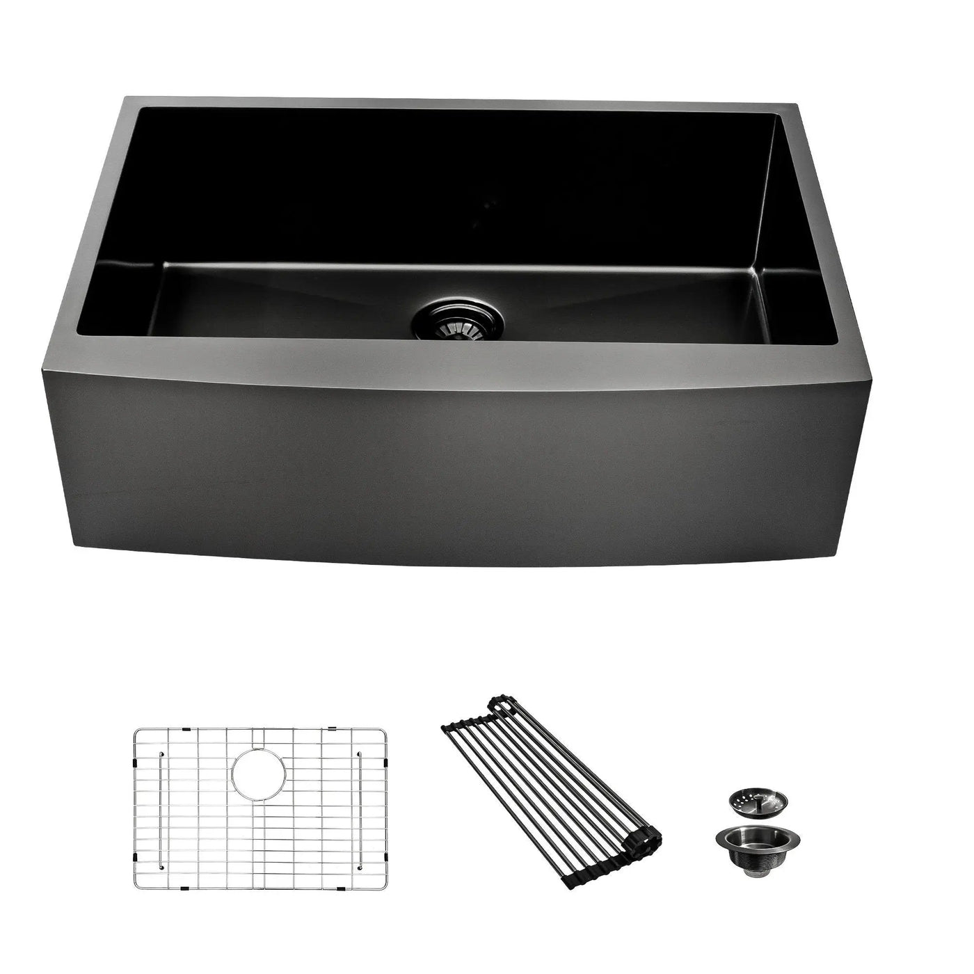 Farmhouse Kitchen Sink, Stainless Steel, Apron Front by HouseOfZazla