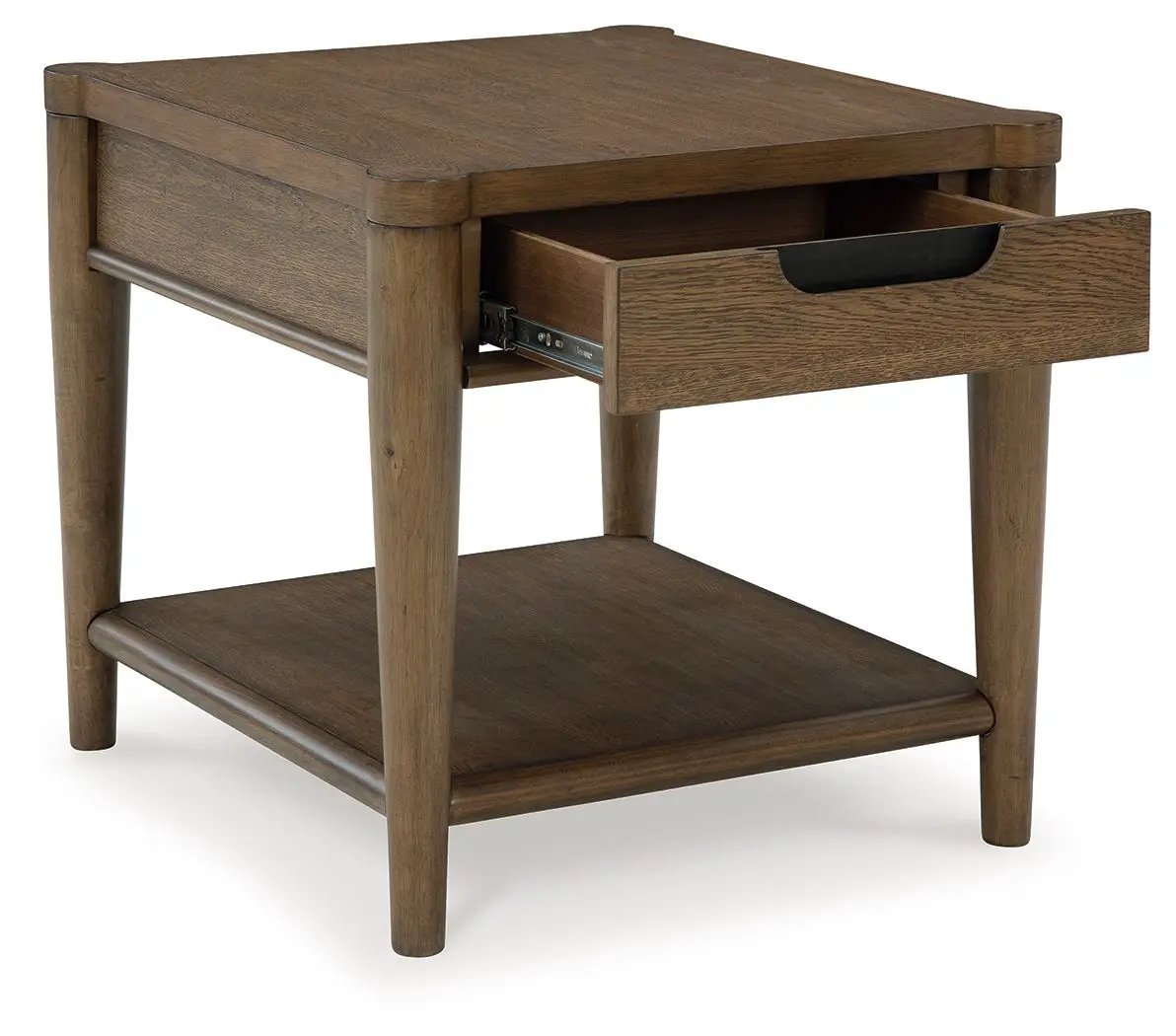 Roanhowe - Rectangular End Table - Brown by Unique Piece Furniture