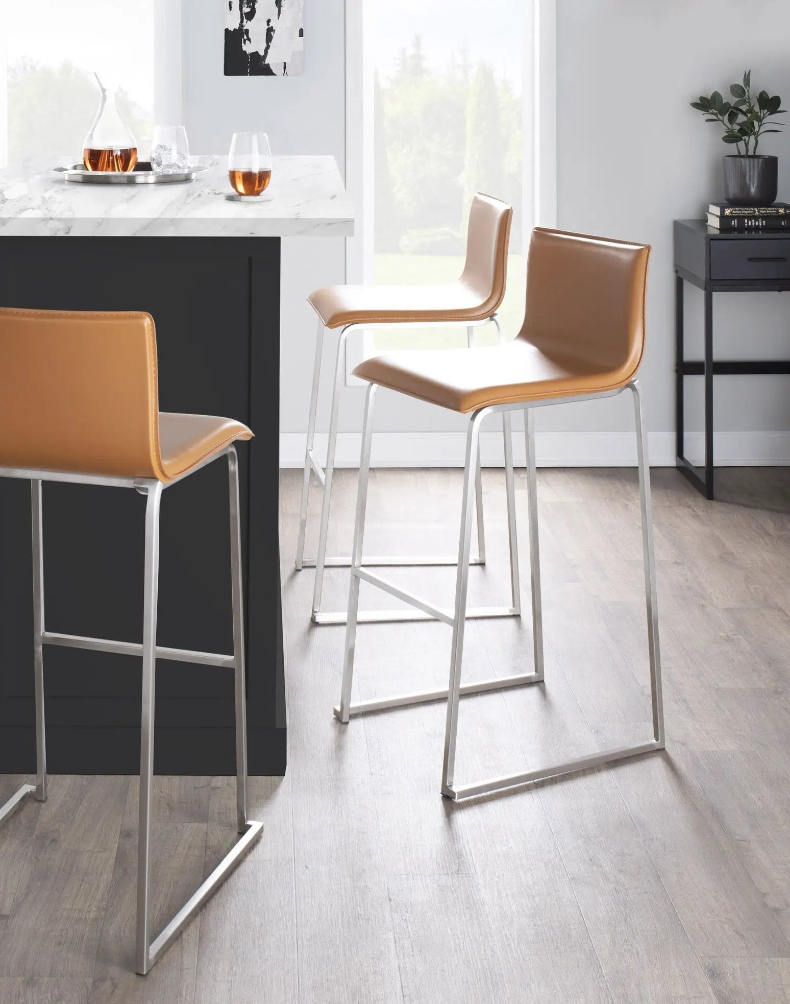 Mara - Contemporary Stylish Barstool (Set of 2) by Unique Piece Furniture