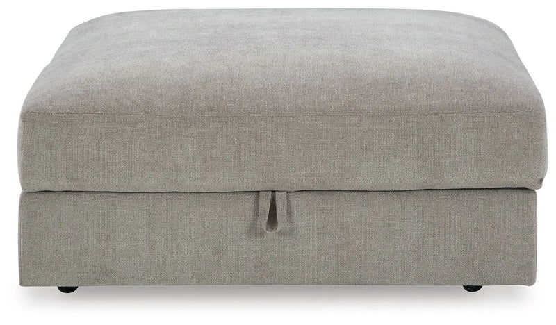Aslan Court - Ottoman With Storage - Pebble by Unique Piece Furniture