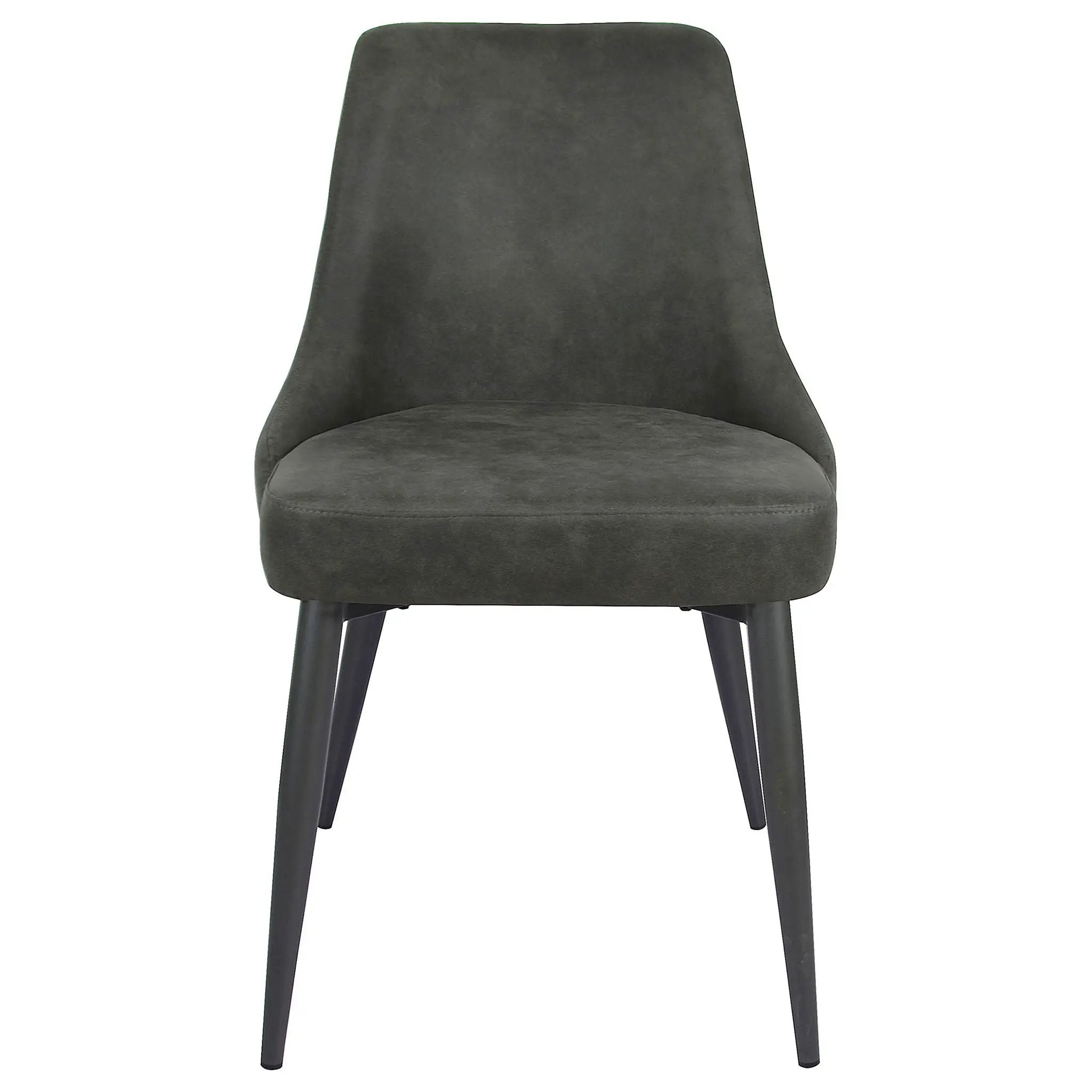 Cosmo Upholstered Dining Side Chair Grey (Set of 2) by Unique Piece Furniture