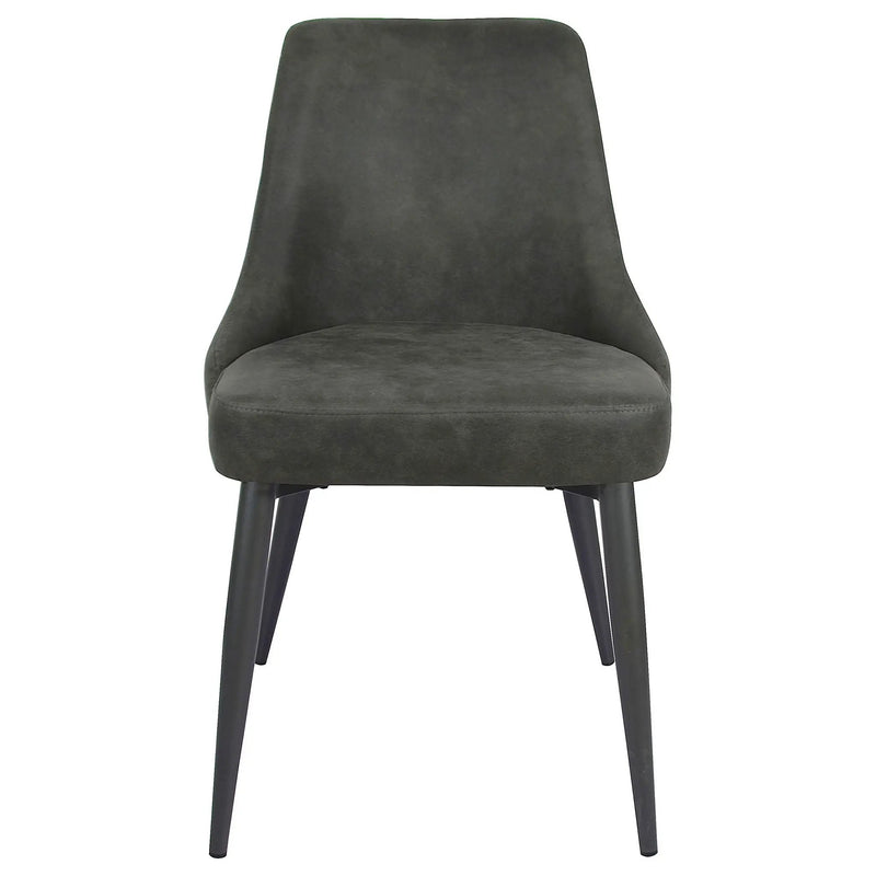 Cosmo Upholstered Dining Side Chair Grey (Set of 2) by Unique Piece Furniture