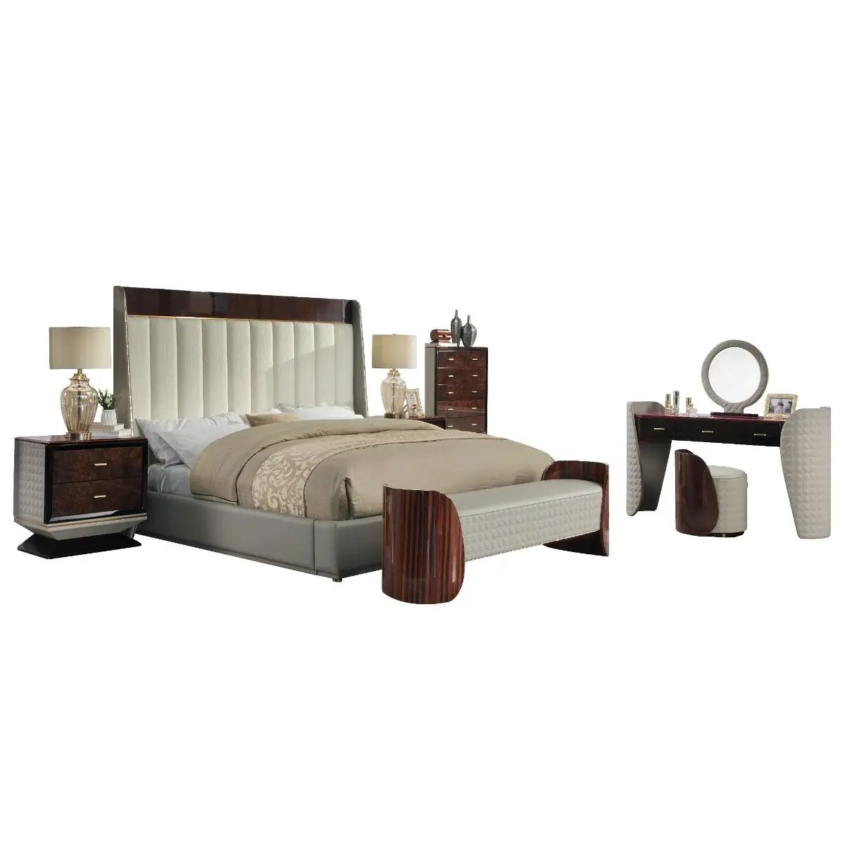 Jamonica - Mirror - Dark Brown by Unique Piece Furniture