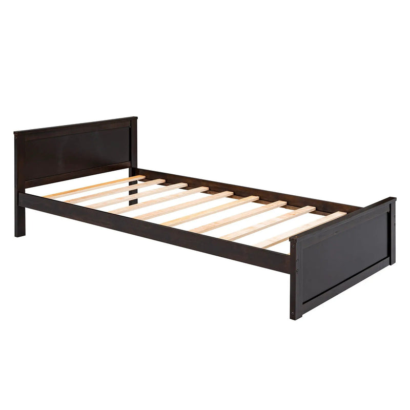 Loft Bed With A Stand Alone Bed, Shelves, Desk, And Wardrobe by HouseOfZazla