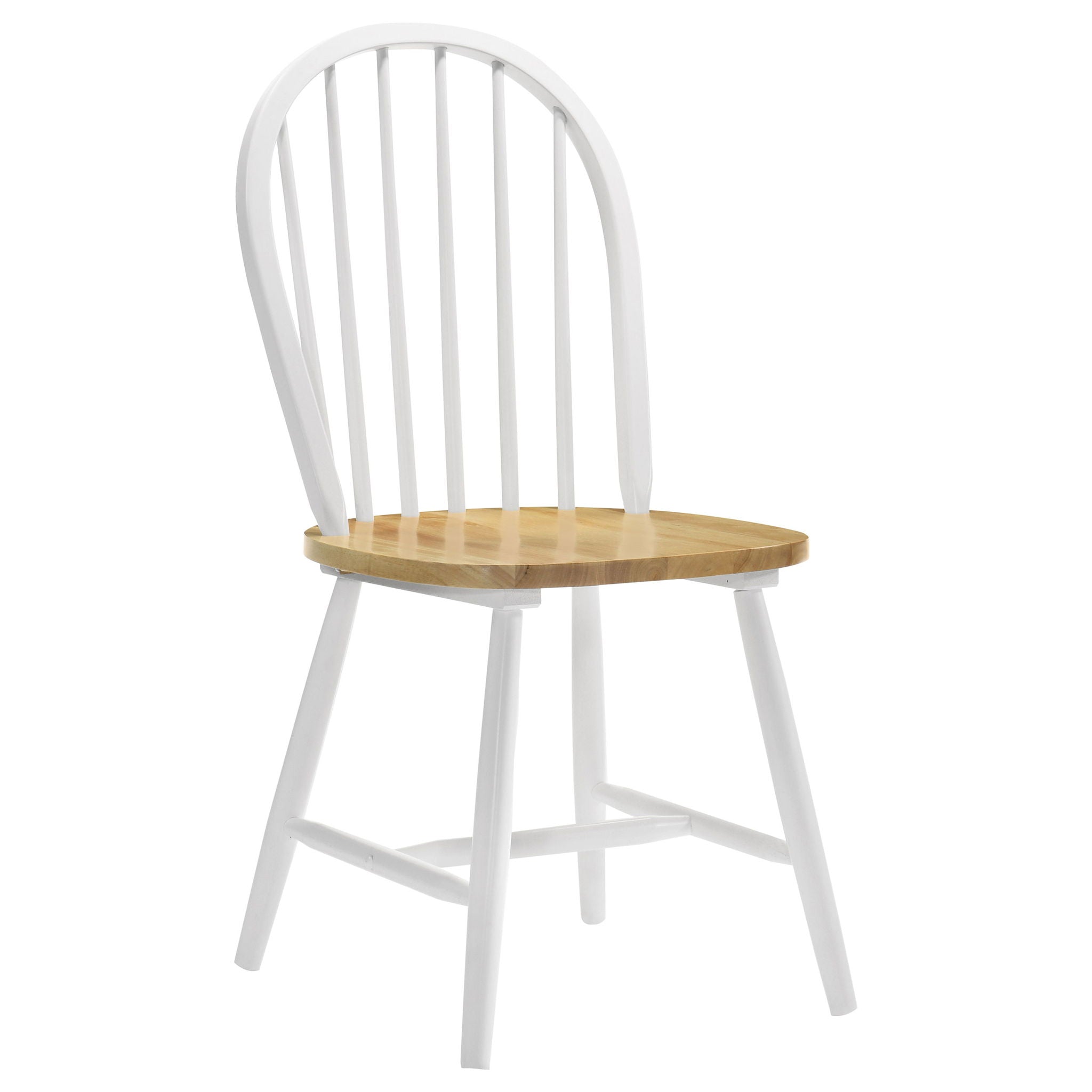 Spindle - Back Side Chairs (Set of 4) - Natural by HouseOfZazla