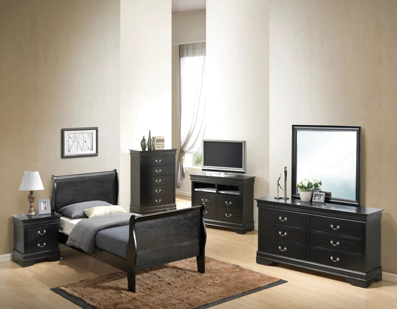 Panel Sleigh Bed by Unique Piece Furniture