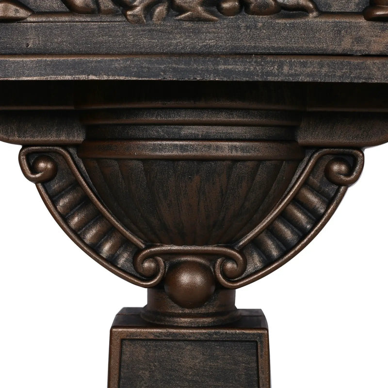 Cast Aluminum Mail Box, Postal Box, Mailbox by Unique Piece Furniture