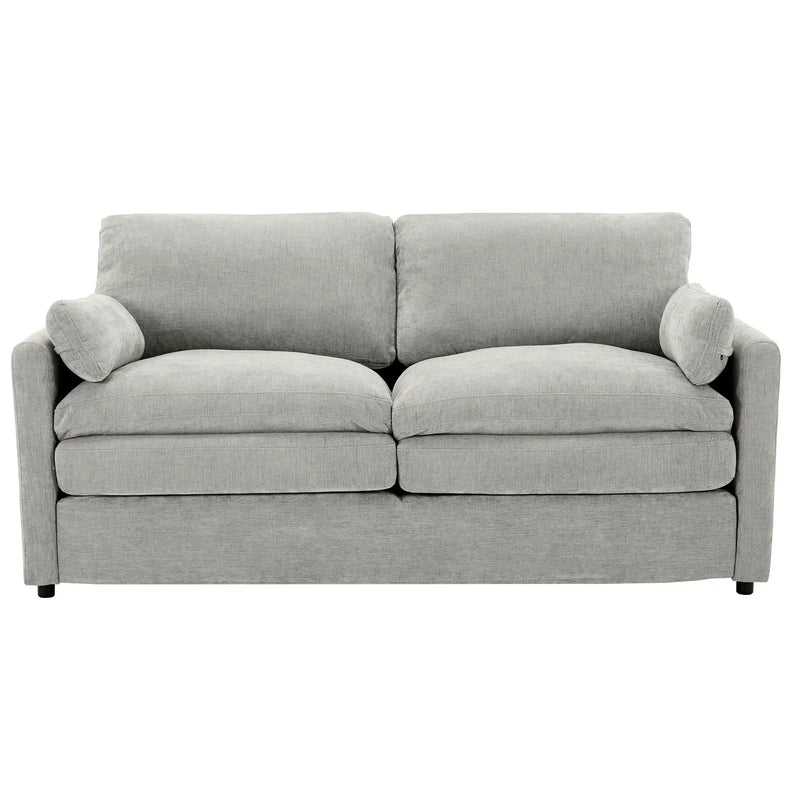 Cozy Upholstered Cushion Loveseat Sofa For Living Room by HouseOfZazla