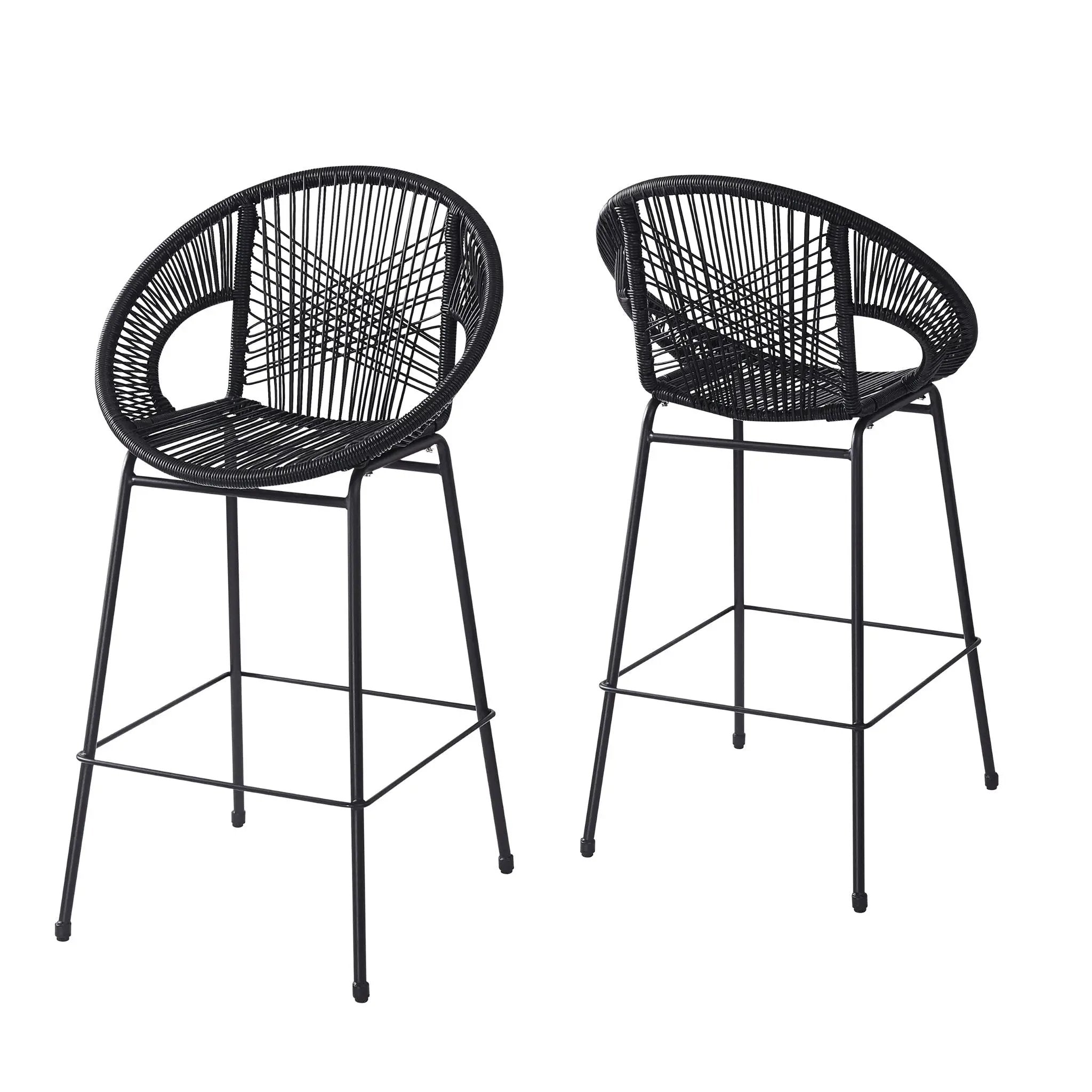 Ferrara Outdoor Patio Barstool (Set of 2) by HouseOfZazla