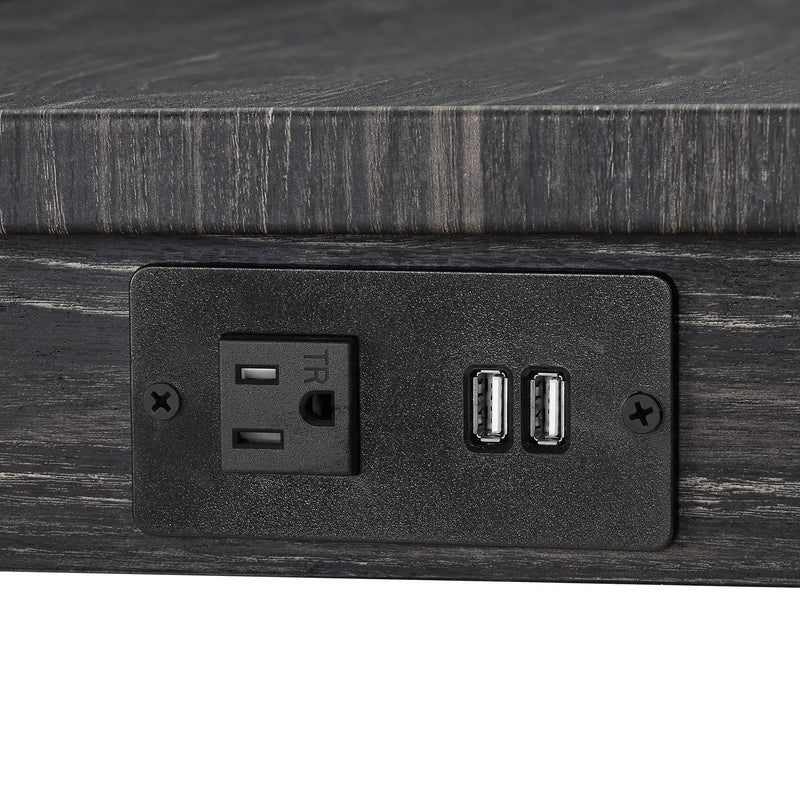 Bar Table Set with Power Outlet by HouseOfZazla
