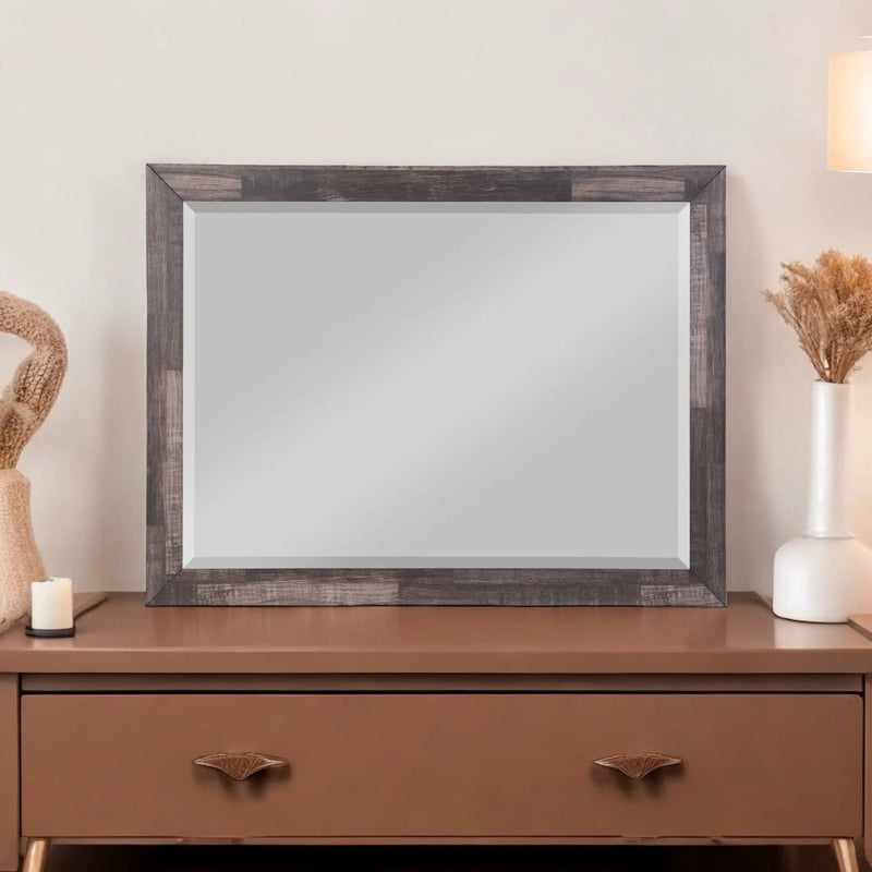Juniper - Mirror - Dark Brown by Unique Piece Furniture
