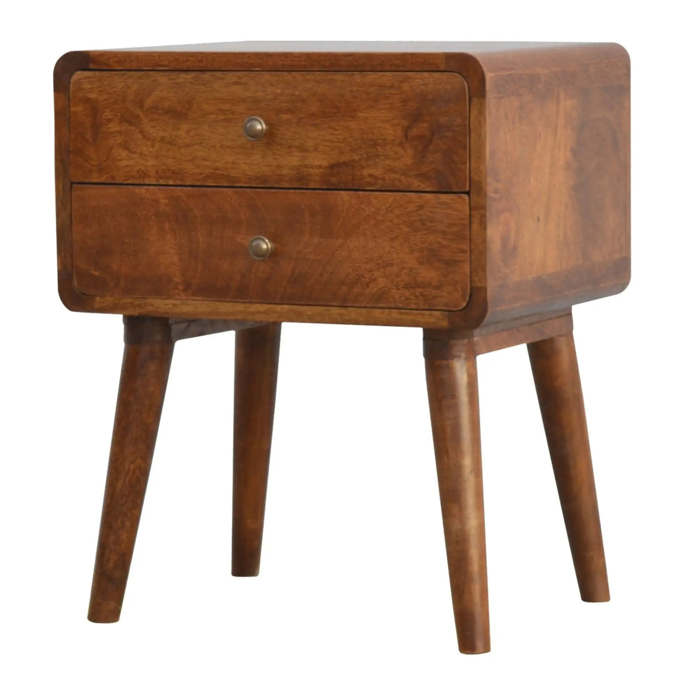 Curved Nightstand by Unique Piece Furniture
