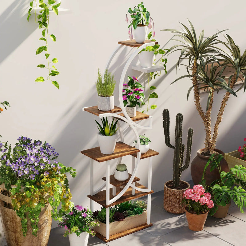 Outsunny 8 Tier Plant Stand Indoor by HouseOfZazla