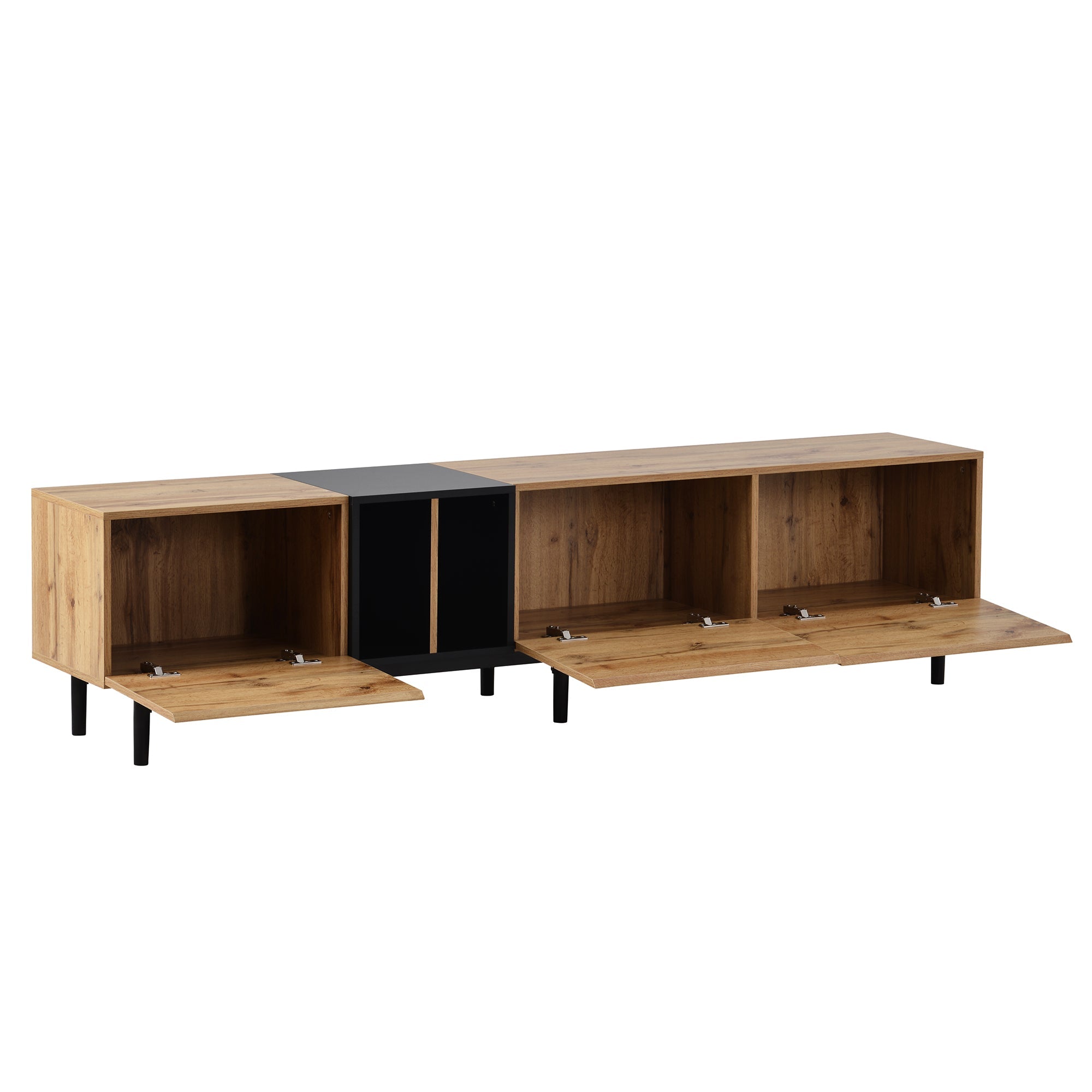 Modern Natural Wood color TV Stand by BLAKHOM