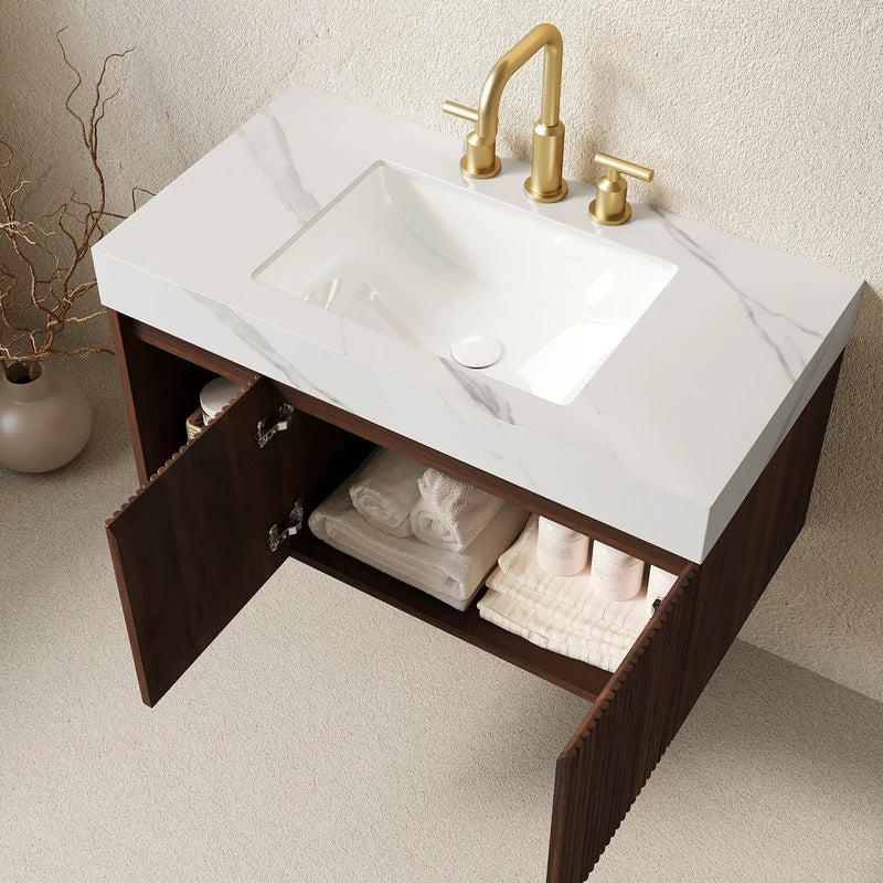 EIDEN 36" Bathroom Vanity & Sink by HouseOfZazla
