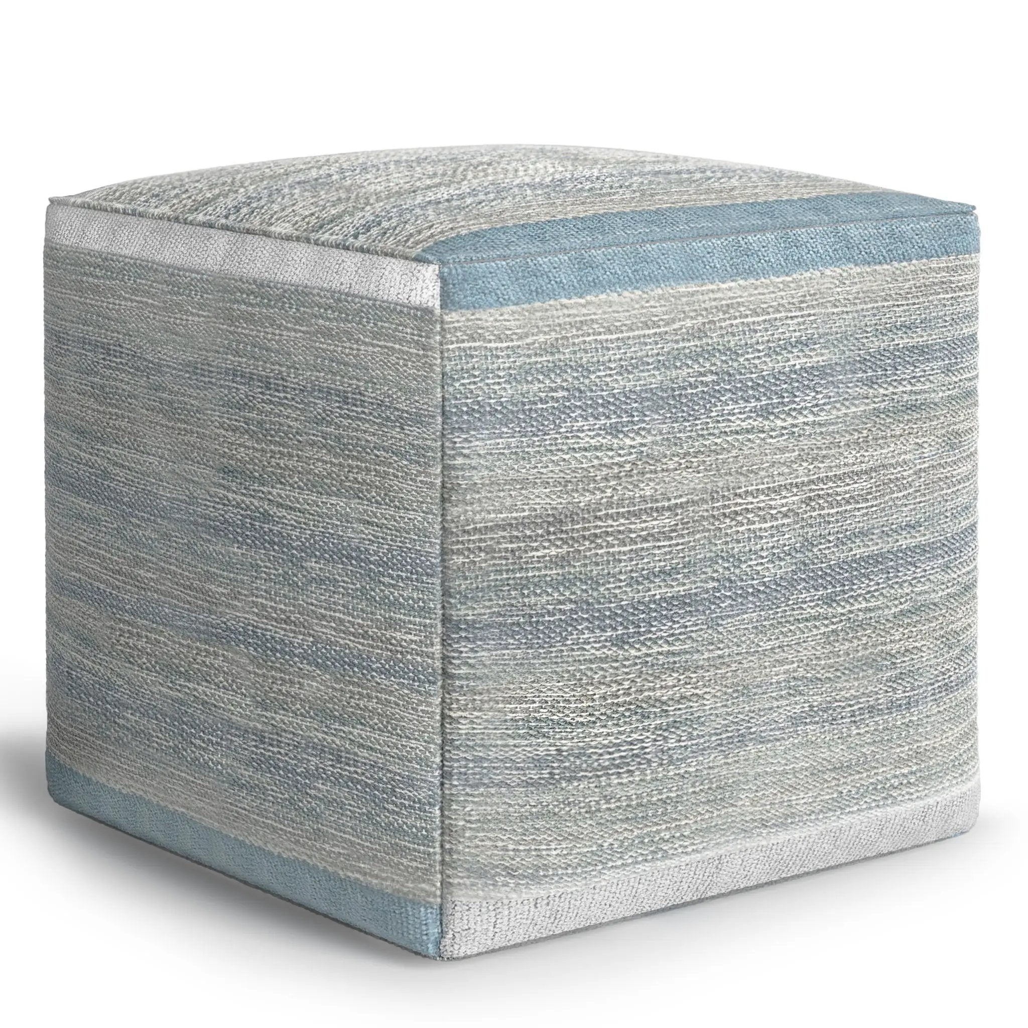 Naya - Upholstered Cube Pouf by Unique Piece Furniture