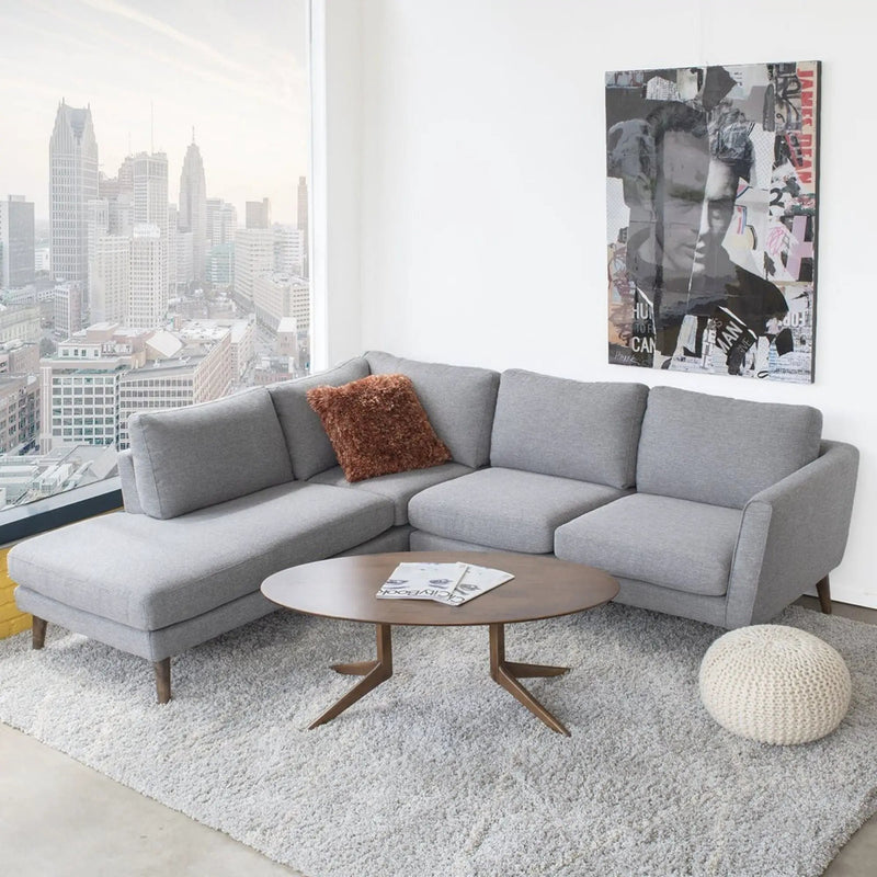 Benson - Sectional Sofa With Chaise by HouseOfZazla
