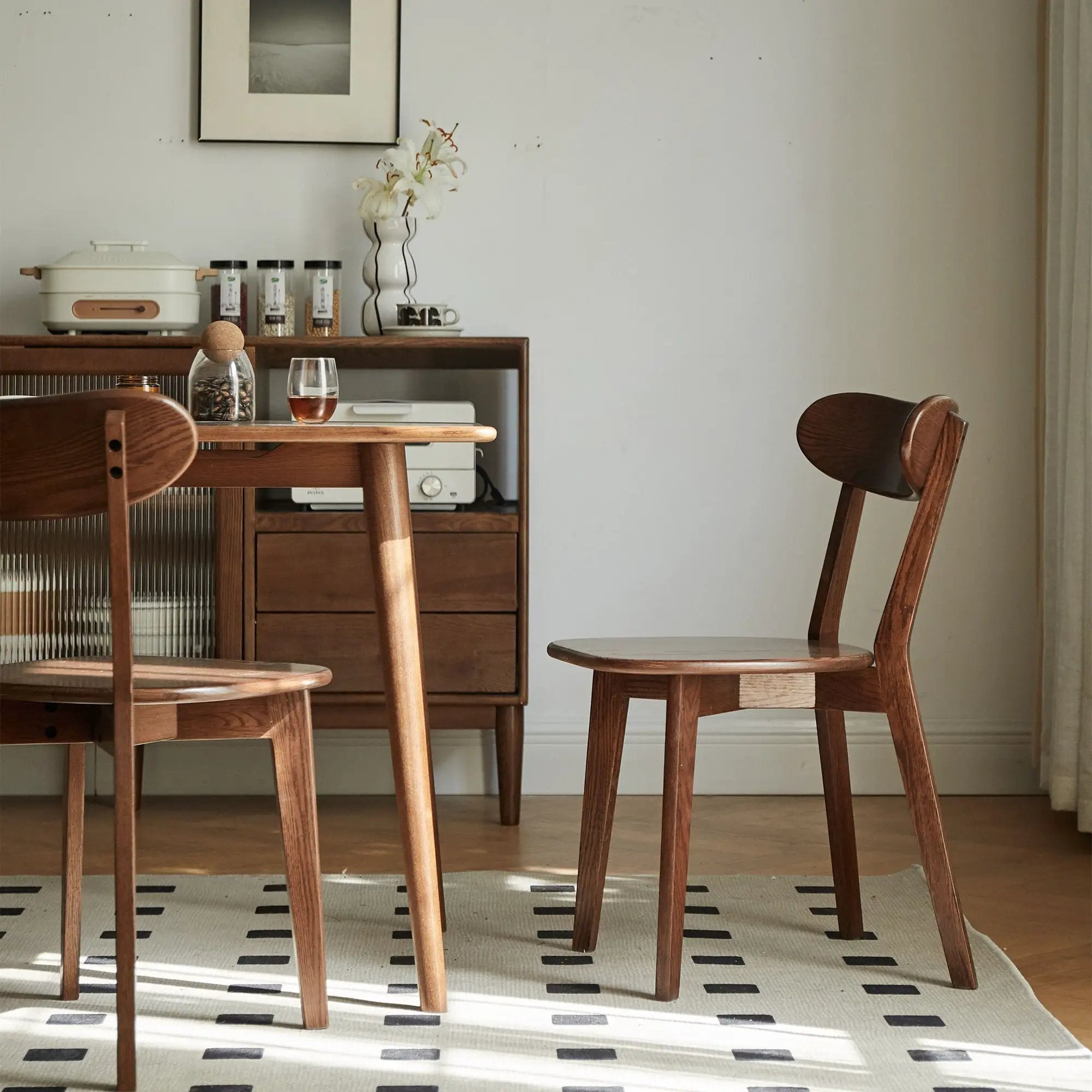 Simple Dining Chair, Solid Chair Table For Living Room Chair by HouseOfZazla