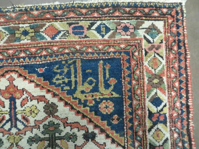3' 3"X 10' Antique Handmade Caucasian Shirvan Wool Runner Rug Nice by Jewel Rugs