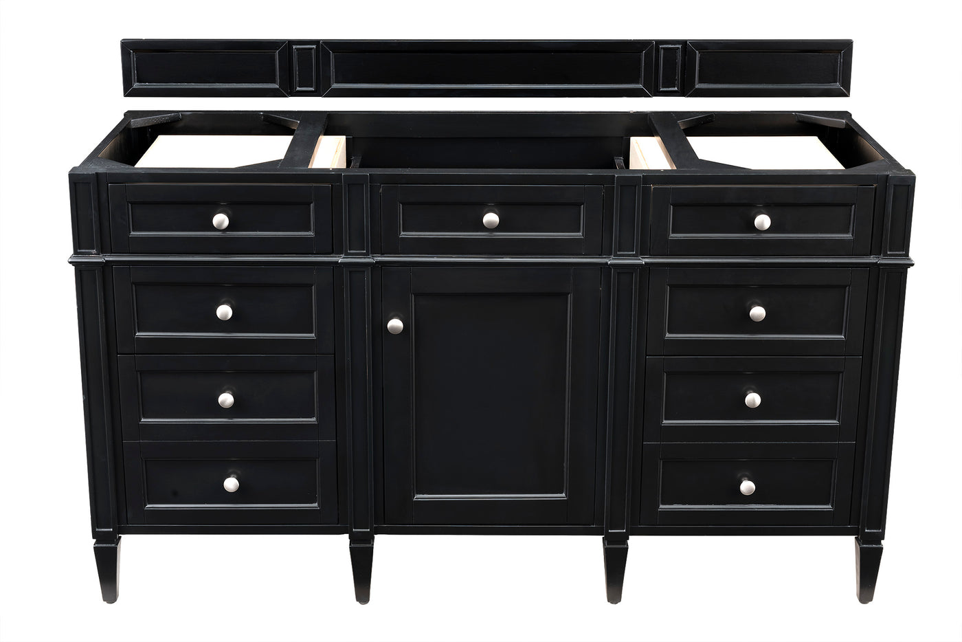 James Martin Brittany 60" Single Bathroom Vanity, Black Onyx, view 20