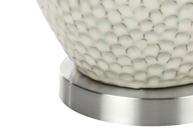 Lighting, Table Lamp, Ceramic, Contemporary - Cream by Unique Piece Furniture