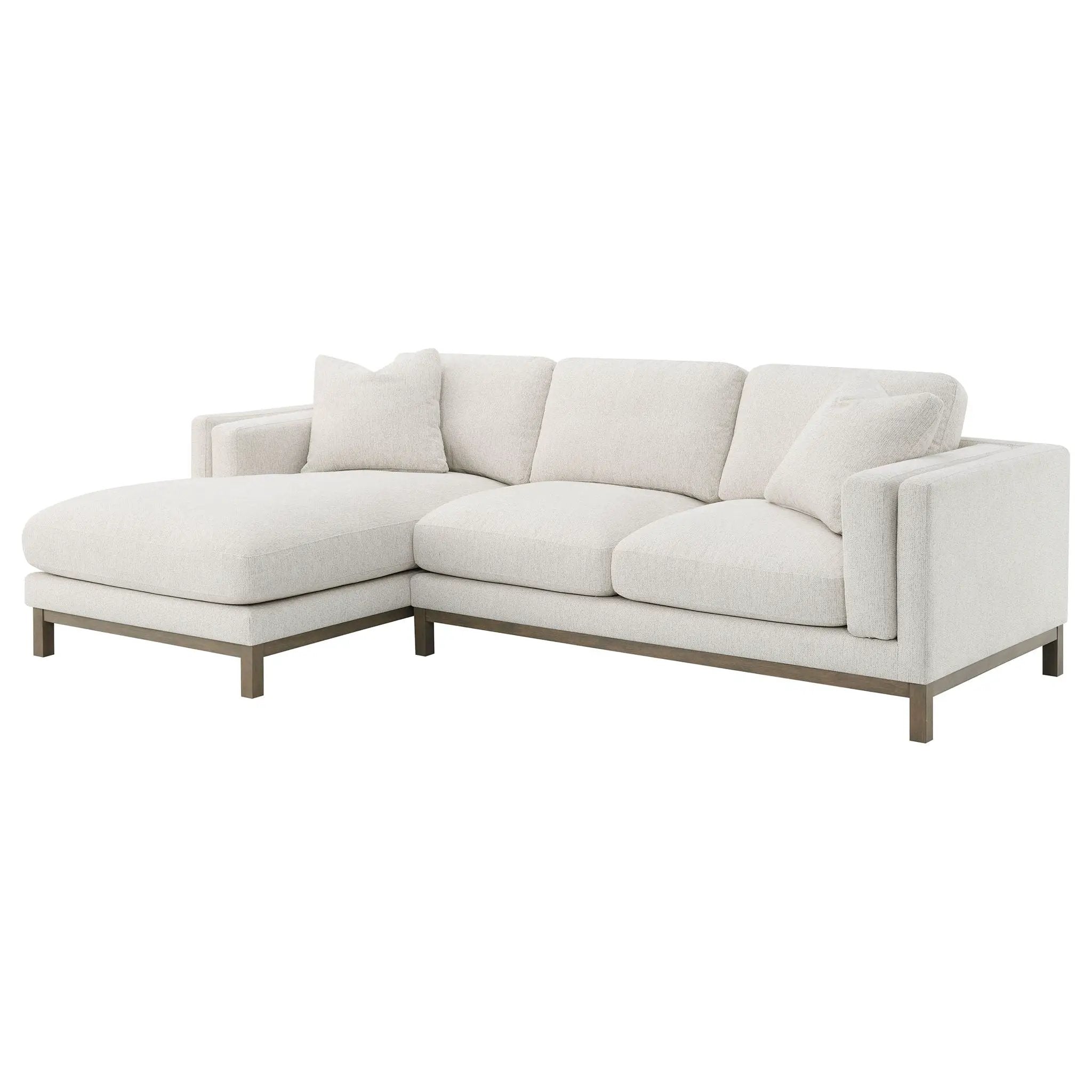 O'Brien - Sectional Sofa With Left Chaise - Sand by HouseOfZazla