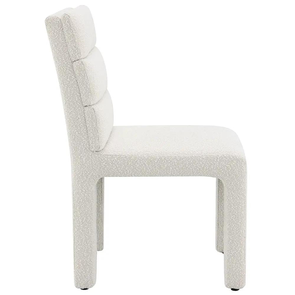 Hettie - Side Chair (Set of 2) - Beige Boucle by Unique Piece Furniture
