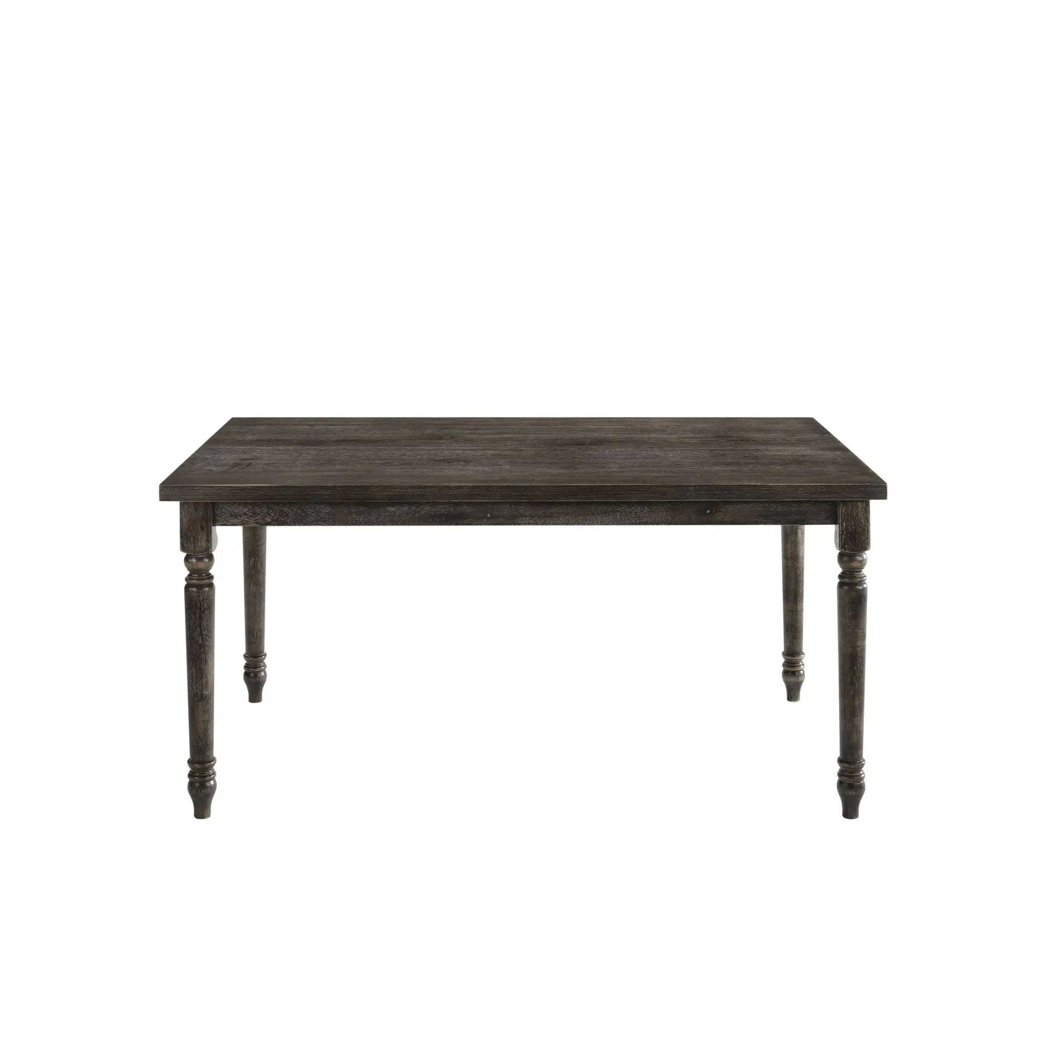 Claudia II - Weathered 7 Pieces Dining Room Set - Gray by Unique Piece Furniture