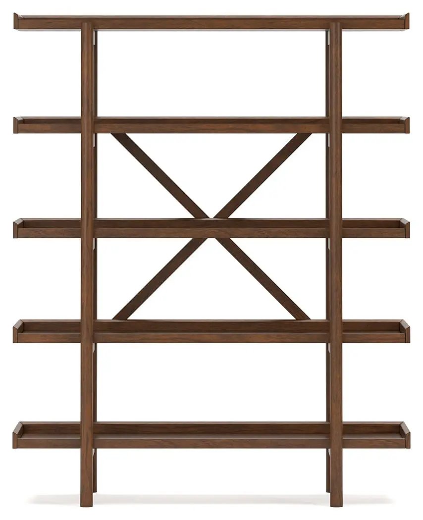 Lyncott - Bookcase - Brown by Unique Piece Furniture