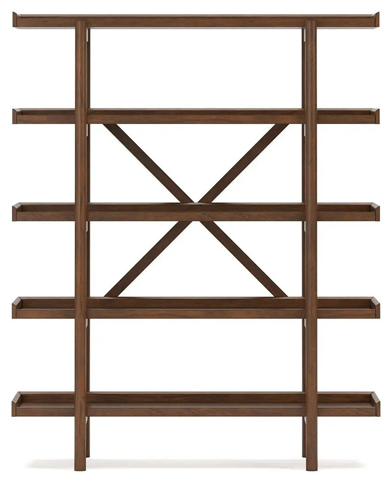 Lyncott - Bookcase - Brown by Unique Piece Furniture