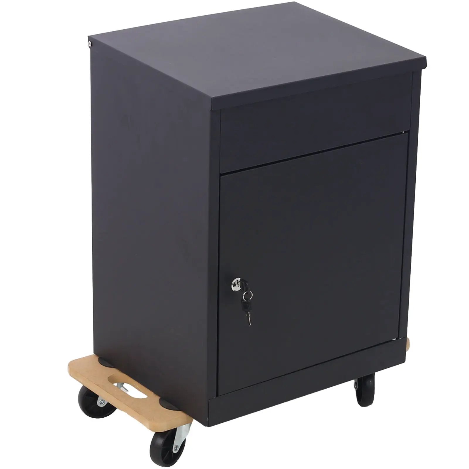 Furniture Moving Dolly, Heavy Duty Wood Rolling Mover With Wheels For Piano Couch Fridge Heavy Items, Securely Holds 500 Lbs (Set of 4) - Natural by Unique Piece Furniture