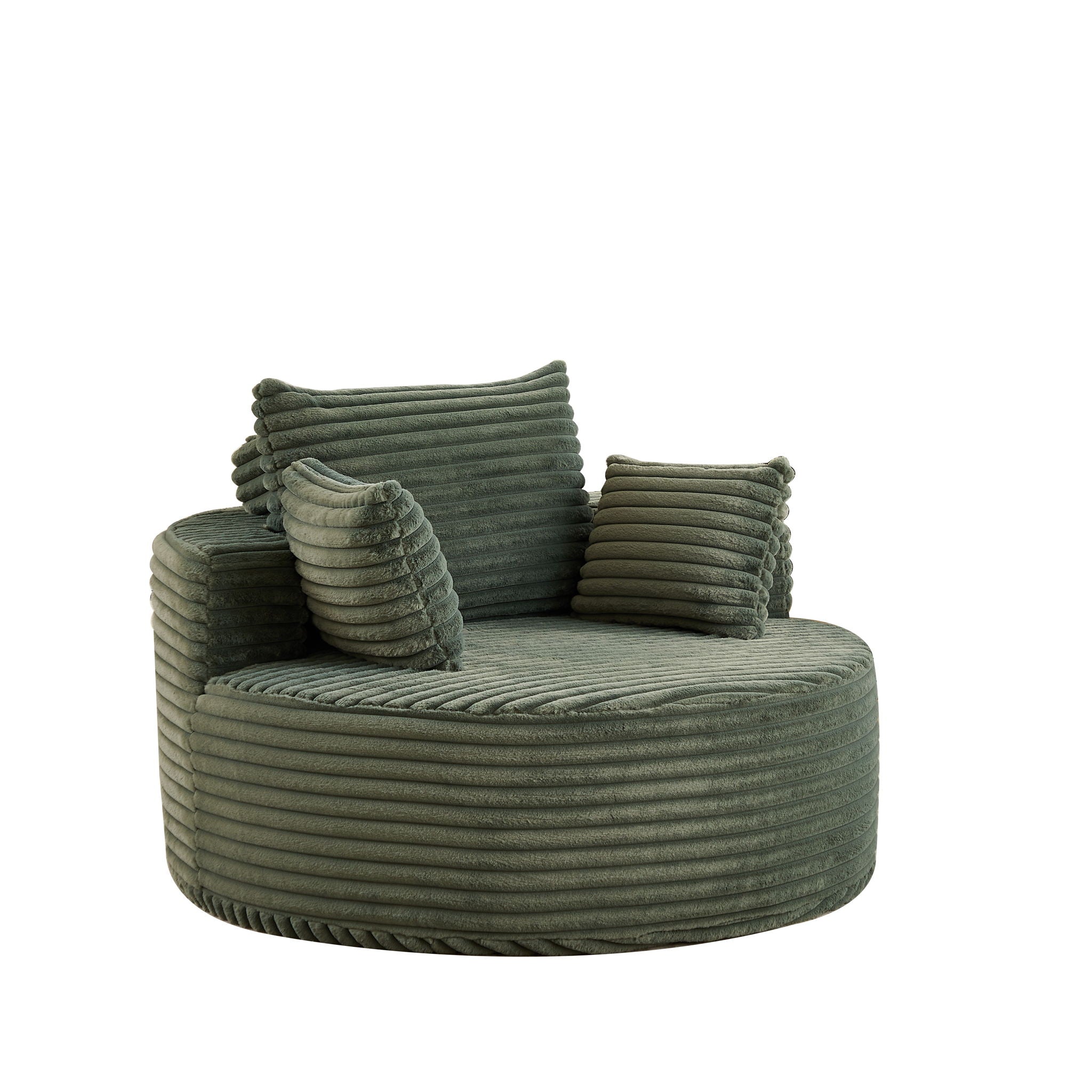 Modern Single Sofa With Backrest Pillow For Living Room by HouseOfZazla