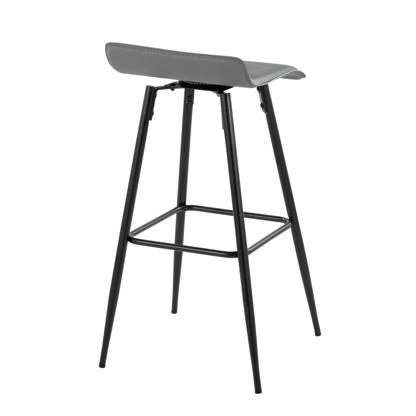 Ale - Contemporary Fixed-Height Bar Stool (Set of 2) by HouseOfZazla