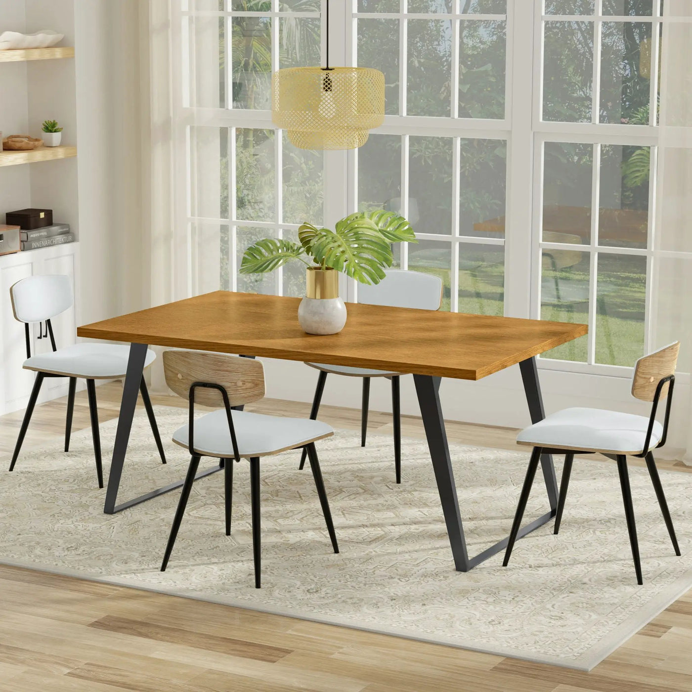 Lowry - Handcrafted Square Dining Table by Unique Piece Furniture
