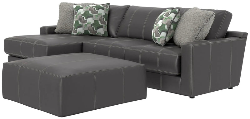 Minori - Italian Leather Sofa / Chaise And Cocktail Ottoman by Unique Piece Furniture