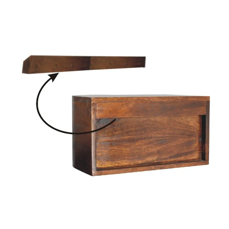 Lunar - Drawer Floating Nightstand by HouseOfZazla