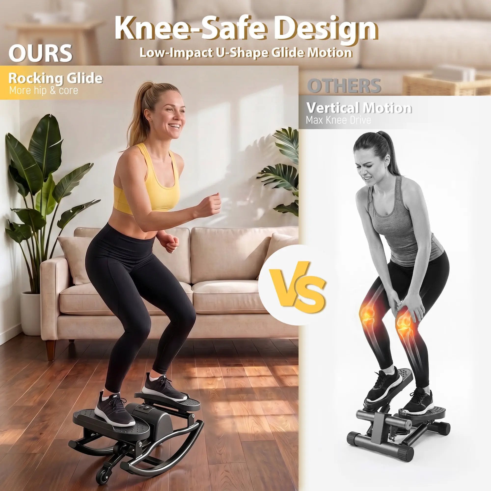 Swing Stepper Machine – Home Aerobic Fitness Made Easy by HouseOfZazla