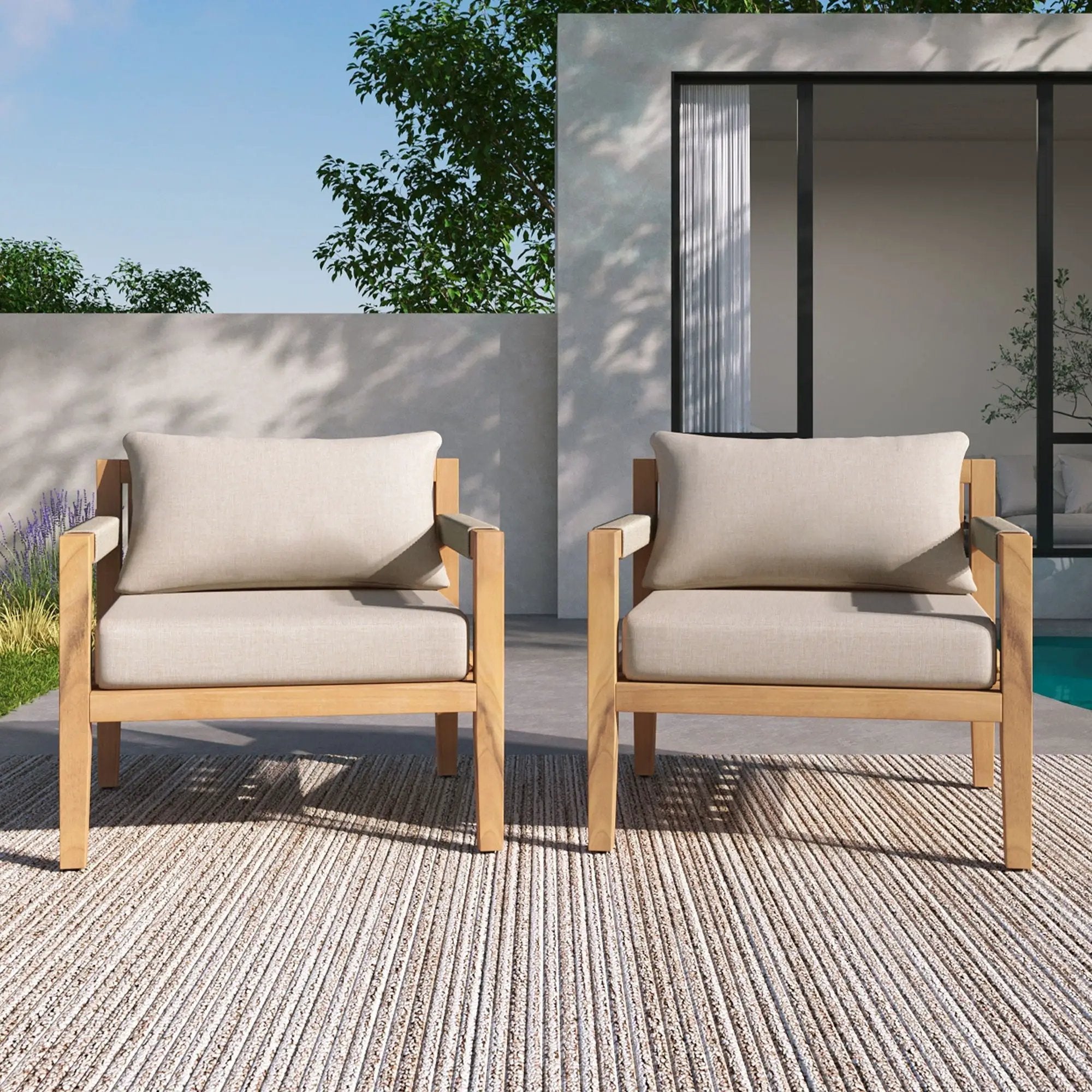 Outdoor Leisure Chair, Comfortable & Versatile For Any Patio by HouseOfZazla