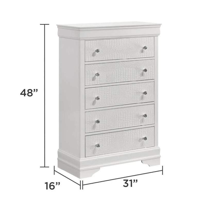 Blaze - Bedroom Set With LED Headboard by HouseOfZazla