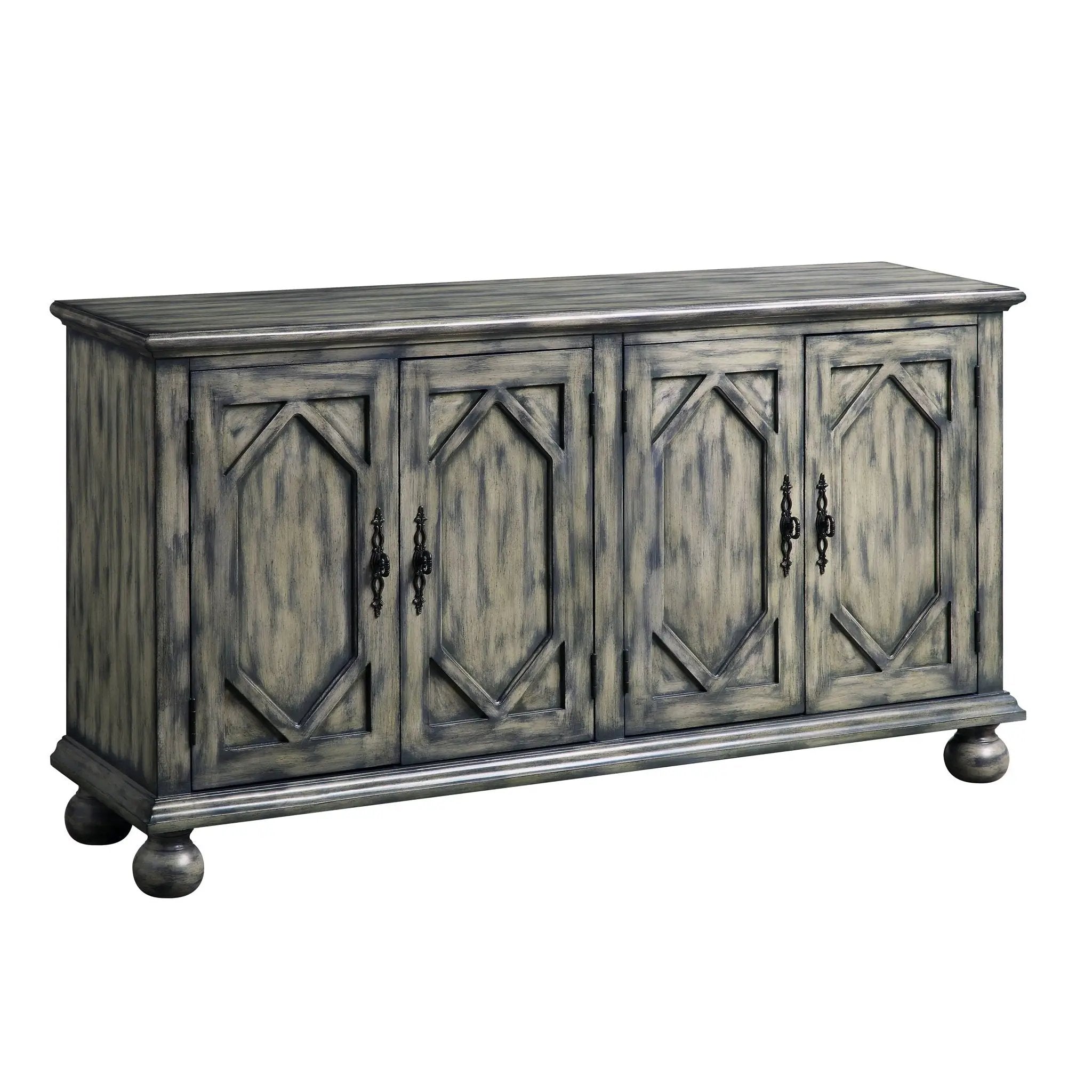 Pavan Console Cabinet - Gray by HouseOfZazla