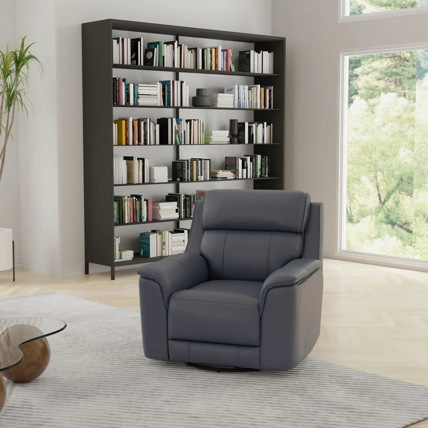 Oslo - Manual Swivel Glider Recliner by Unique Piece Furniture