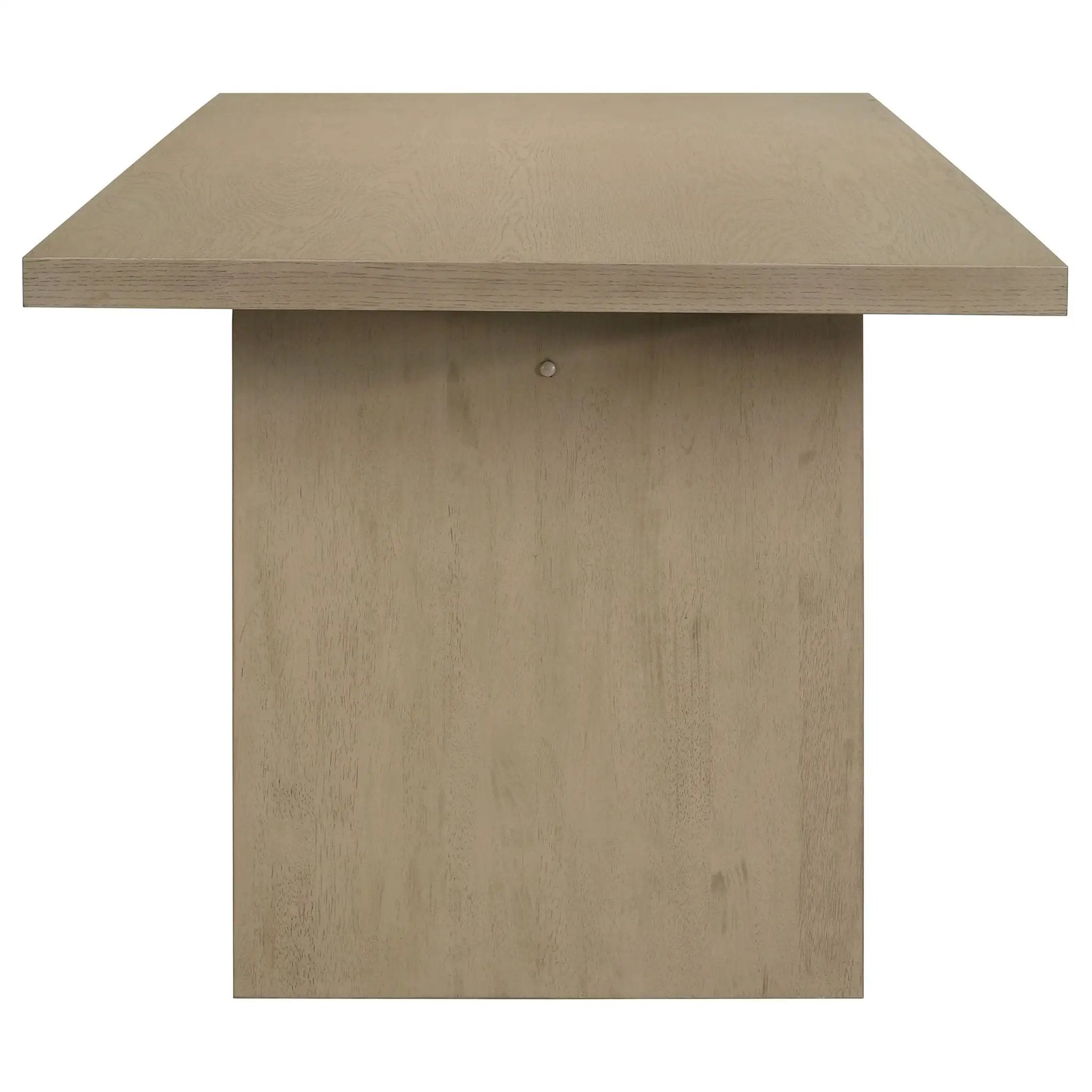 Decker 82-inch Rectangular Wood Dining Table Natural Oak by Unique Piece Furniture