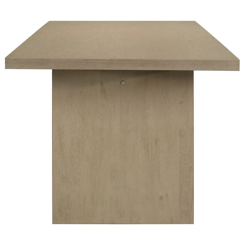 Decker 82-inch Rectangular Wood Dining Table Natural Oak by Unique Piece Furniture